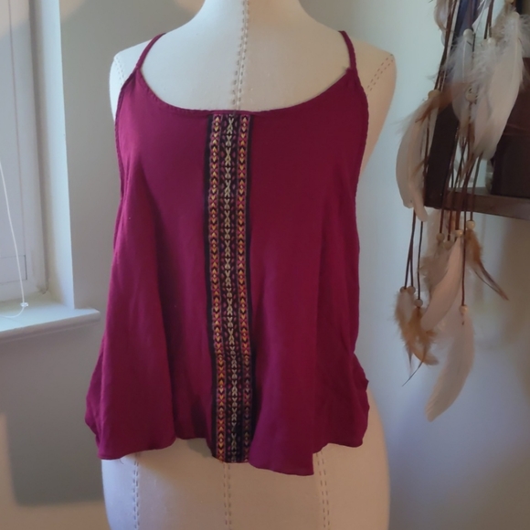 Flowy Razorback Tank Top - Picture 2 of 3
